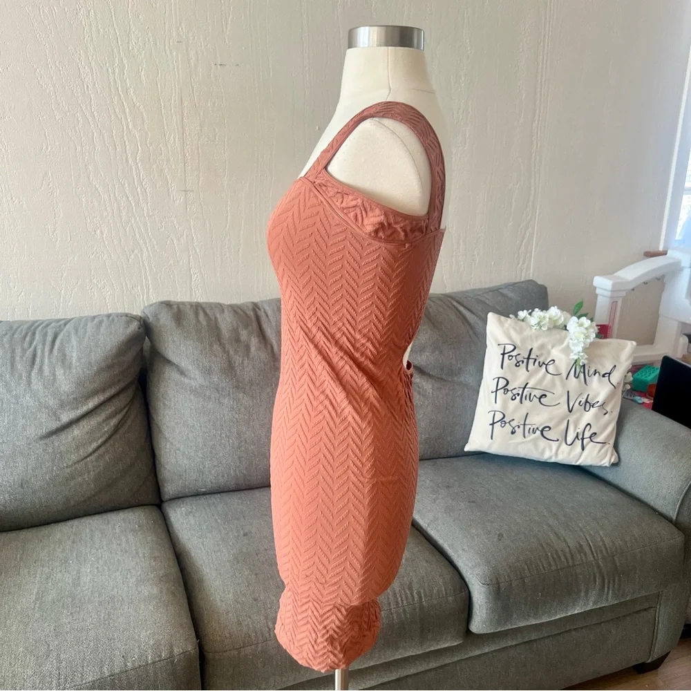 FP Intimately Rust Bodycon Dress - Picture 4 of 10